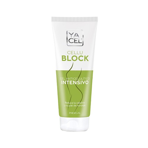 YACEL Cellublock Gel reductor intensivo de celulitis y piel de naranja 200 ml.