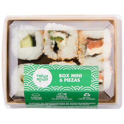 FOODIZ Box mini 6 uds. 102 g.