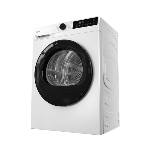 Secadora por condensación con bomba de calor CANDY GD 10N2B-37, capacidad de secado: 10KG, clasificación energética: D, H: 84,5cm, A: 59,5cm, F: 61,6cm