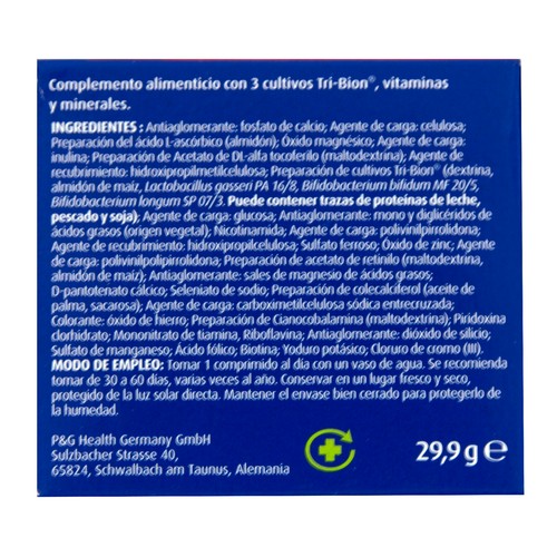 BION 3 Complemento alimenticio que ayuda a mantener las defensas naturales del organismo BION 3 Protect 30 uds.