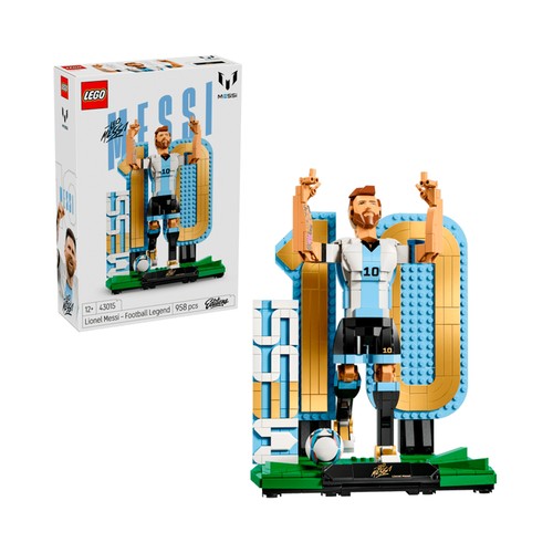 LEGO Editions. 43015, Lionel Messi: Leyenda del Fútbol.