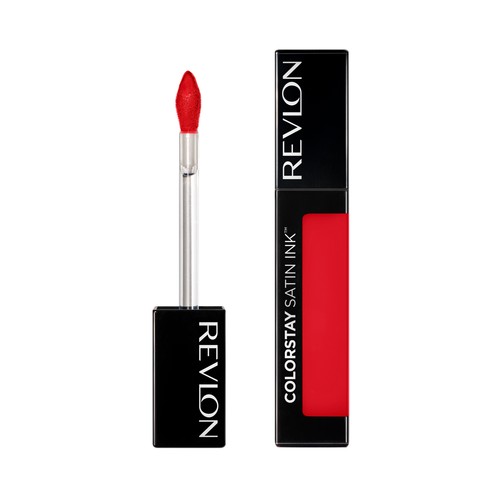 REVLON Colorstay satin ink tono 15 Fire & ice Pintalabios líquido de larga duración y acabado satinado.