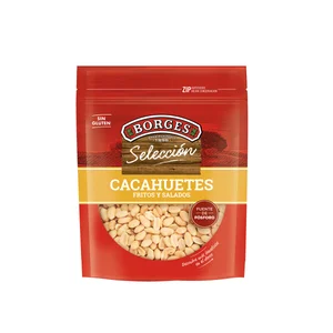 BORGES Selección Cacahuetes pelados salados y fritos 250 g.