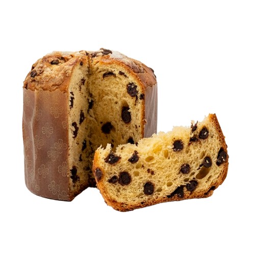 Panettone con pepitas de chocolate 450 g.