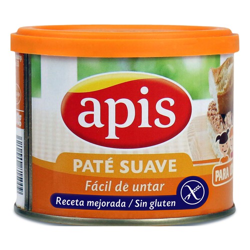 APIS Paté de hígado de cerdo APIS lata de 200 g.