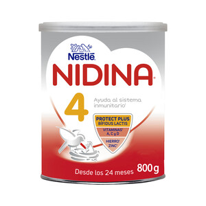 NIDINA Leche (4) de crecimiento a partir de 24 meses NIDINA 4 800 g.