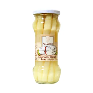 ALTA COCINA Espárragos blancos 9/12 piezas frasco de 220 g.