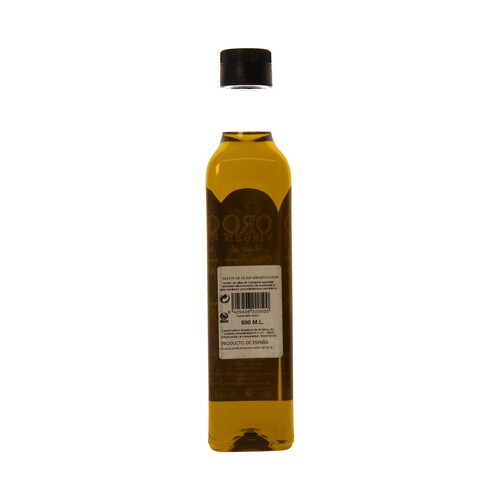 ORO VIRGEN Aceite de oliva virgen extra botella de 500 ml.