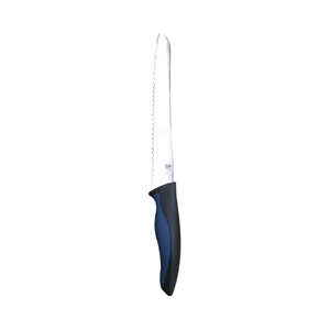 Imagen de Cuchillo panero con hoja de sierra de acero inoxidable de 20cm. y mango bicolor, ACTUEL.