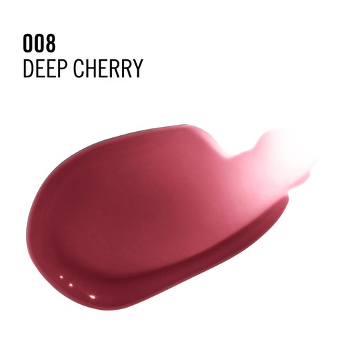 RIMMEL Oh my gloss! tono 008 Deep cherry Brillo de labios nutritivo con vitamina E.