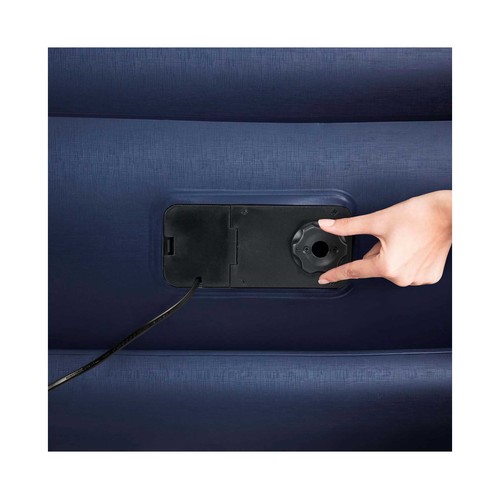 Colchón hinchable individual, con inflador eléctrico, 191x97x46cm. BESTWAY.