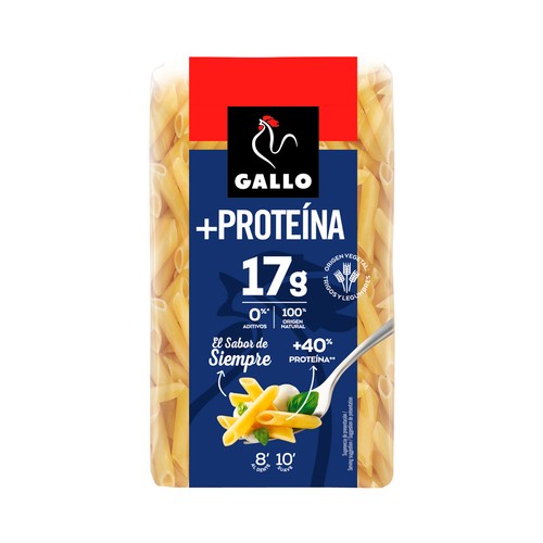 GALLO Pasta plumas con proteínas 400g