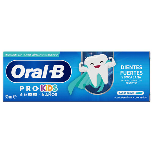 ORAL-B Pro-kids Pasta de dientes infantil (6 meses a años) con
