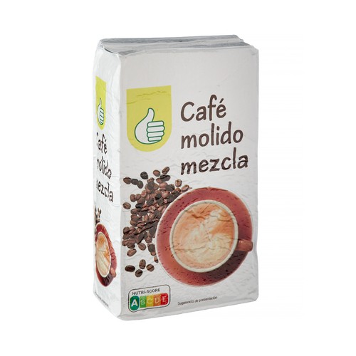 PRODUCTO ECONÓMICO ALCAMPO Café molido mezcla 250 g