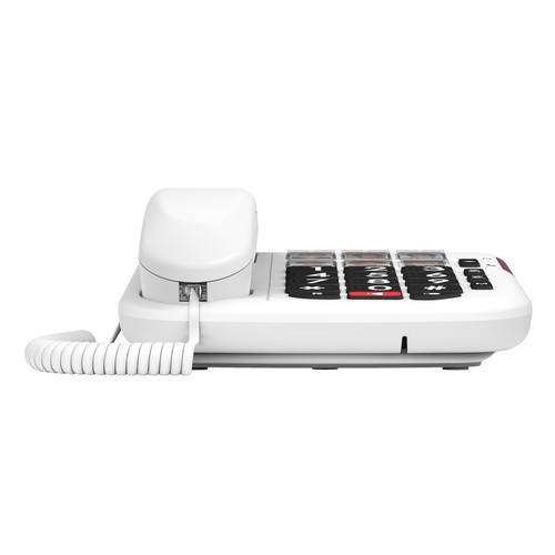 Teléfono inalámbrico de sobremesa ALCATEL Tmax 10+, manos libres, 6 teclas personalizables con foto, indicador luminoso llamada entrante