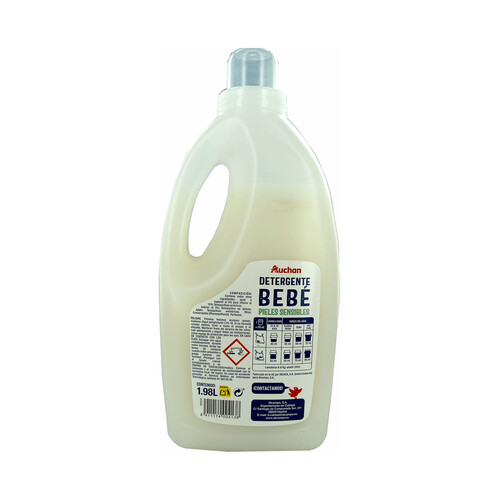 PRODUCTO ALCAMPO Detergente líquido para la piel sensible del bebé PRODUCTO ALCAMPO 2L 66 lav.