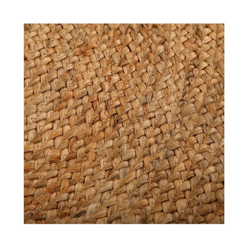 Alfombra jute natural, 120 cm, VERSA HOME.