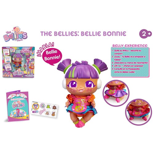 Muñeca bebé interactiva Bellie Bonnie THE BELLIES.