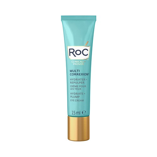 ROC Contorno de ojos hidratante con péptidos y ácido Hialurónico ROC Multi correxion 15 ml.