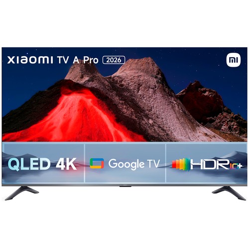 Televisión QLED 55" XIAOMI 55A PRO 2026, 4K, Google TV, Bluetooth