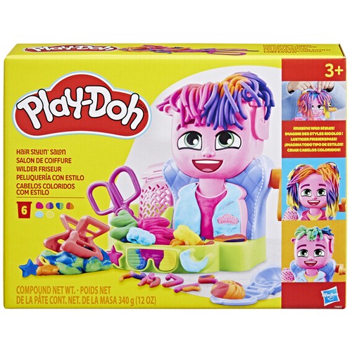 PLAY-DOH Peluquería con estilo, HASBRO.