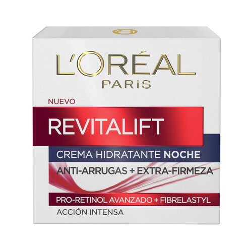 L´ORÉAL PARIS Crema de noche antiarrugas con Pro-Retino L'ORÉAL PARIS Revitalift 50 ml.