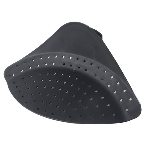 Escurridor de plástico/silicona para olla, ajustable con clip, ACTUEL.