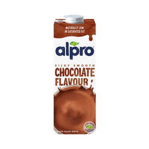 Imagen de ALPRO Bebida vegetal de soja con sabor a chocolate 1 l.