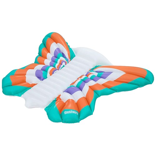 Flotador hinchable Bestway Boho Butterfly 1.93m x 1.76m. BESTWAY