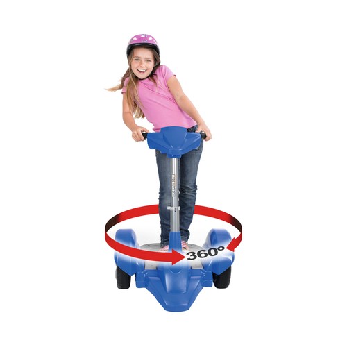 Patinete con batería Dareway Revolution, manillar ajustable, soporte móvil, altavoces y conexión jack FEBER.