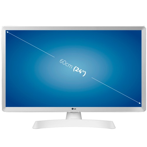 TV LED 60,9cm (24") LG 24TQ510S-WZ HD READY, SMART TV, WIFI, BLUETOOTH, TDT T2, USB reproductor, 2HDMI, 50HZ.