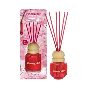 DON ALGODÓN Ambients Ambientador de varillas (Mikado), con aroma a Cereza en flor.