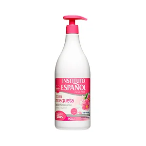 INSTITUTO ESPAÑOL Loción hidratante para manos y cuerpo con rosa mosqueta 100% natural y ácido hialurónico INSTITUTO ESPAÑOL 950 ml.