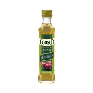 COOSUR Vinagre de manzana selección especial, botella de 250 ml.