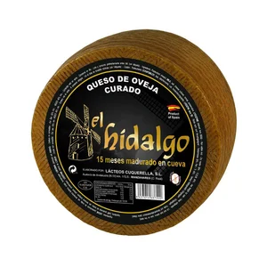 HIDALGO Queso oveja curado en cueva 15 meses, cuña.