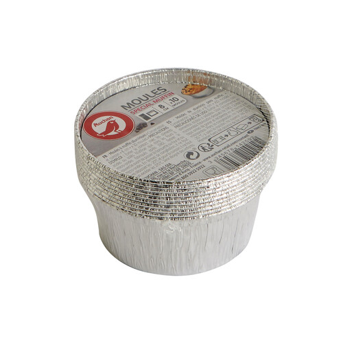 PRODUCTO ALCAMPO Bandejas de aluminio especial muffins 8 cm PRODUCTO ALCAMPO 10 uds.