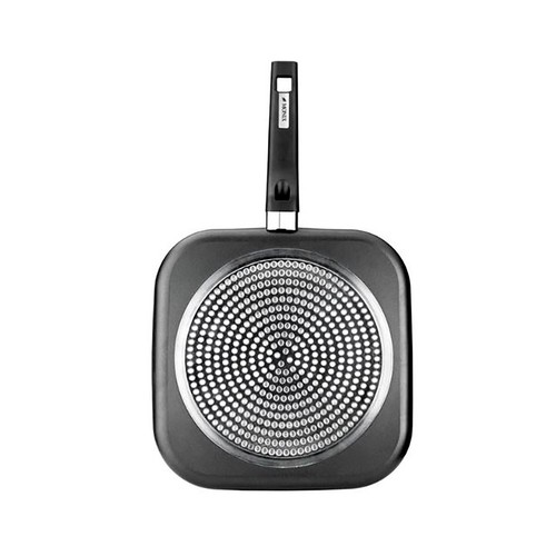 Plancha de 28cm. con recubrimiento interior antiadherente apta para inducción, Resistent Plus MONIX.