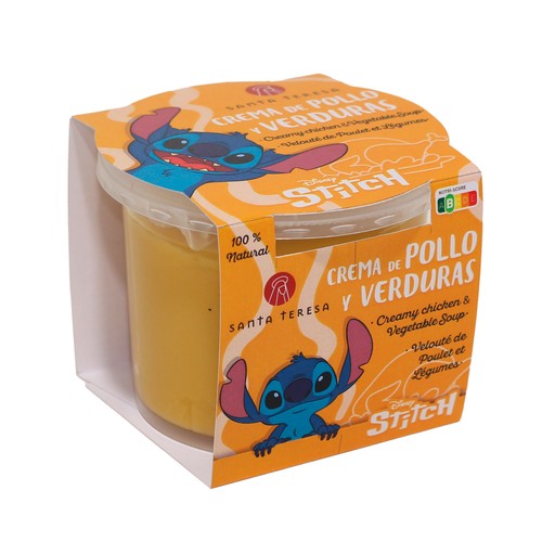 SANTA TERESA Stitch Crema de pollo y verduras 280 g.