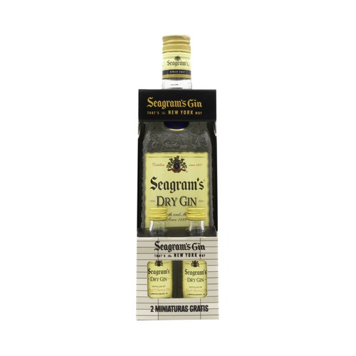 SEAGRAM´S Ginebra tipo London Dry Gin botella 70 cl.