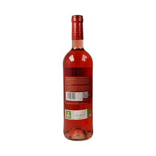MARQUÉS DE CÁCERES  Vino rosado con D.O. Rioja MARQUÉS DE CÁCERES botella de 75 cl.