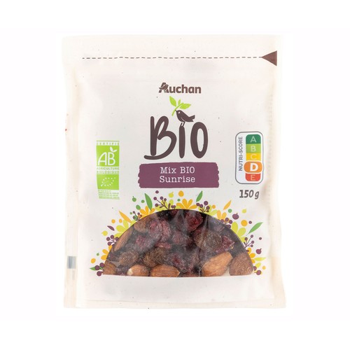 ALCAMPO ECOLÓGICO Almendras, arándanos y pasas 150 g