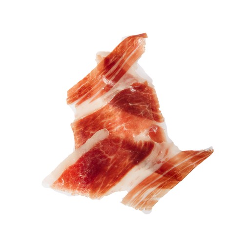 AUCHAN COLLECTION Centro jamón de cebo ibérico 50% raza ibérica Producto Alcampo Gourmet. - Loncha normal 2 a 3 mm