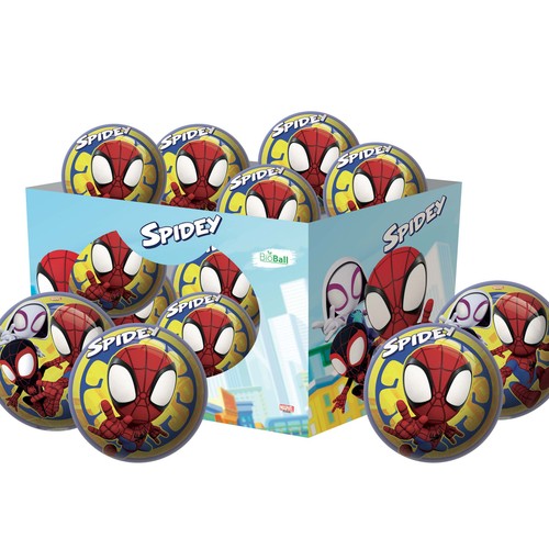 Pelota SPIDEY SPIDERMAN 14cm. MONDO