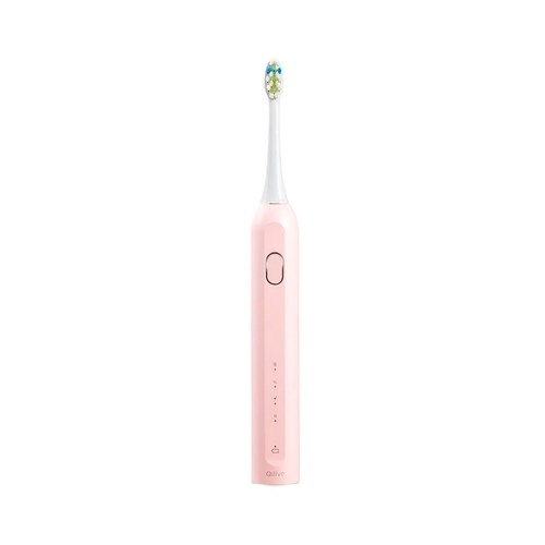 Cepillo de dientes eléctrico QILIVE Q.5194 color rosa, 4 modos de cepillado, temporizador de dos minutos