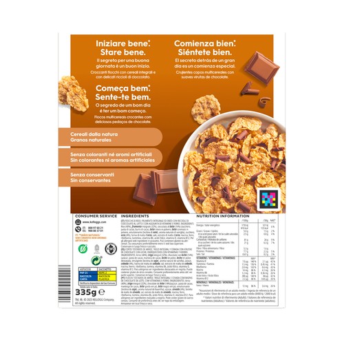 KELLOGG"S SPECIAL K Cereales de chocolate con leche 335 gr.