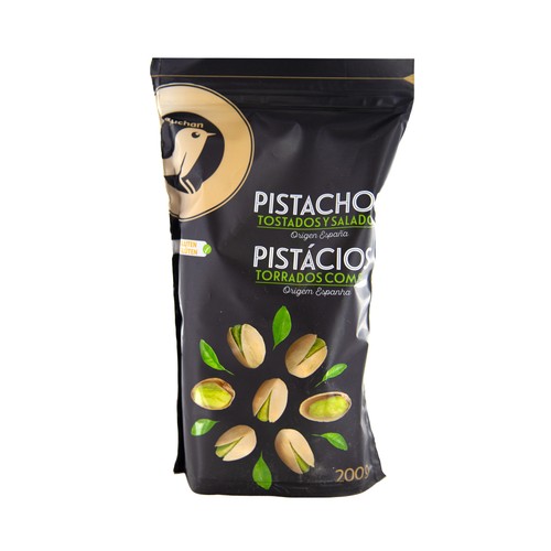 ALCAMPO GOURMET Pistachos tostados y salados ALCAMPO GOURMET 200 g.