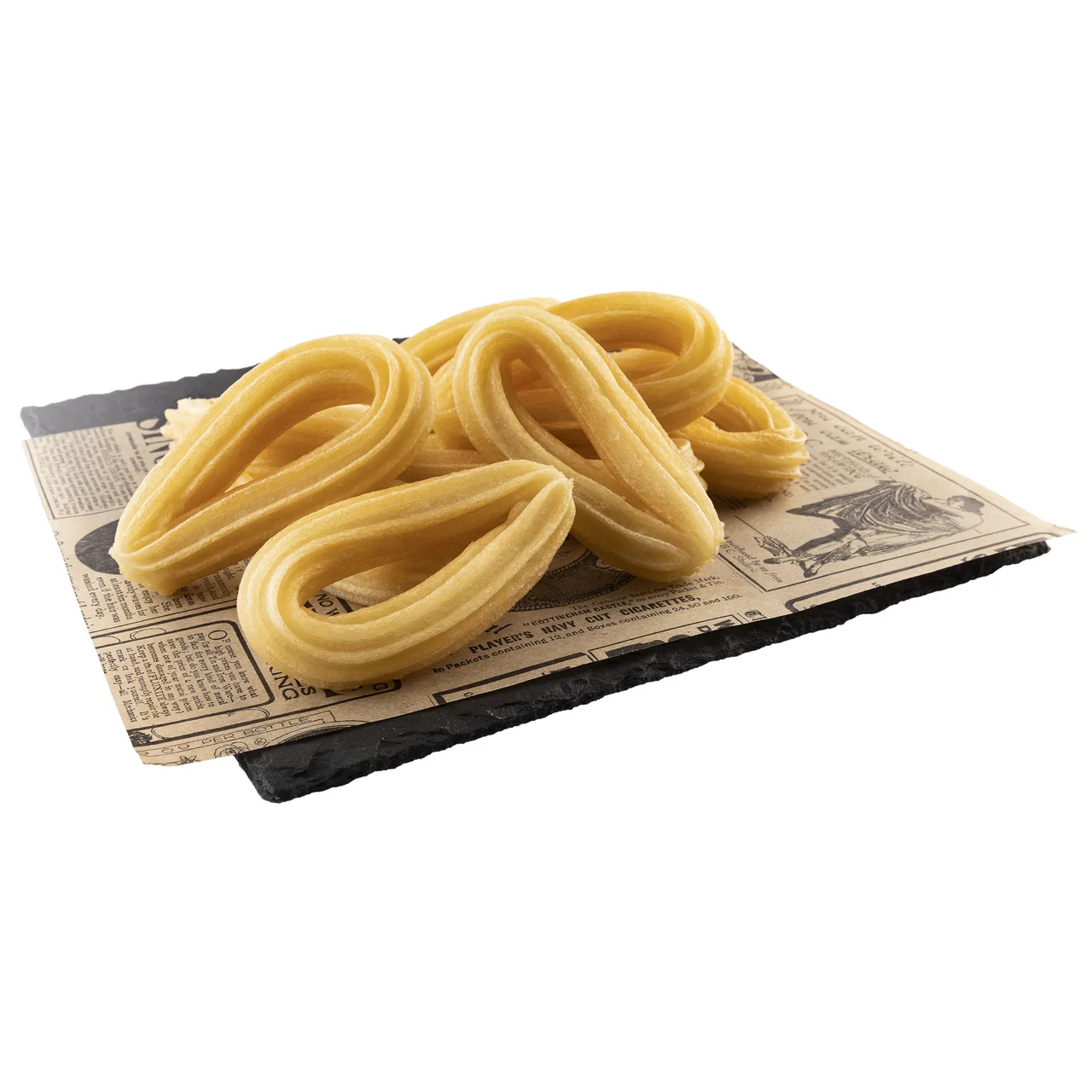 FRISE Churros ultracongelados con forma de lazo (receta tradicional) FRISE 500 g.