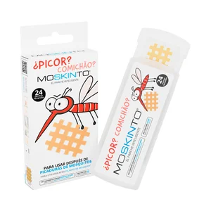 MOSKINTO Parches inteligentes para despues de una picadura de mosquito 24 uds.