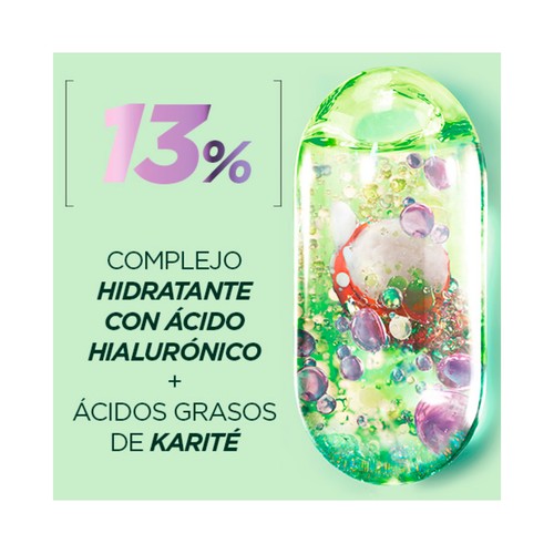 FRUCITS Método rizos nº2 de Garnier Mascarilla capilar hidratante de rizos 370 ml.