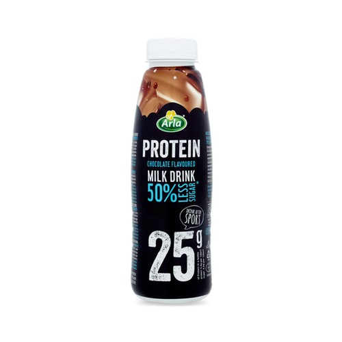 ARLA Batido chocolate bajo en azúcar y con alto contenido en proteínas 470 ml.